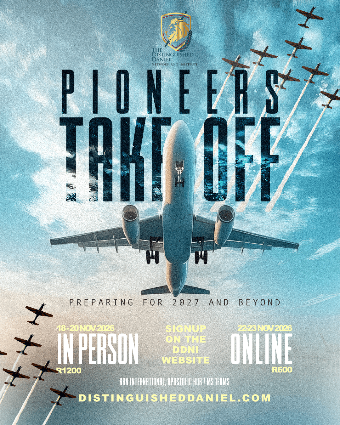 Pioneers Take-Off